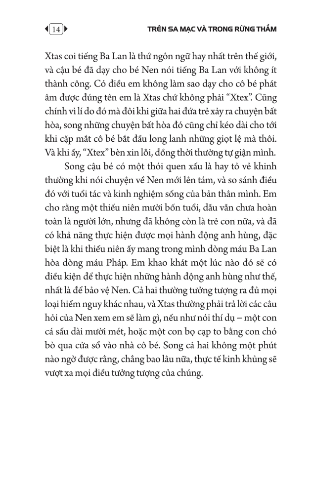 Trên Sa Mạc Và Trong Rừng Thẳm