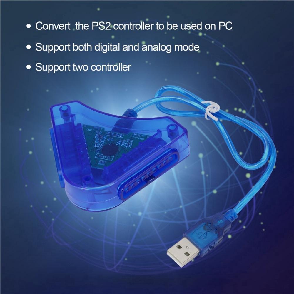 Dây cáp nối 2 cổng USB cho tay cầm chơi game PS1 PS2