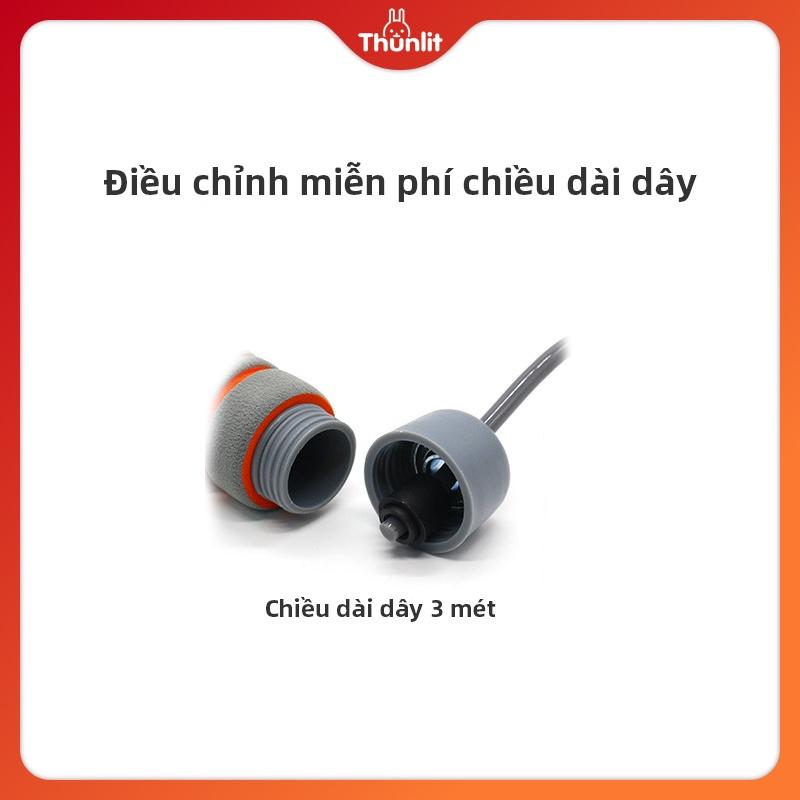 Dây Nhảy Tập Thể Dục Thunlit Giảm Cân Bằng Xốp Thoải Mái Chiều Dài Điều Chỉnh Được Tiện Lợi Cho Nam Và Nữ