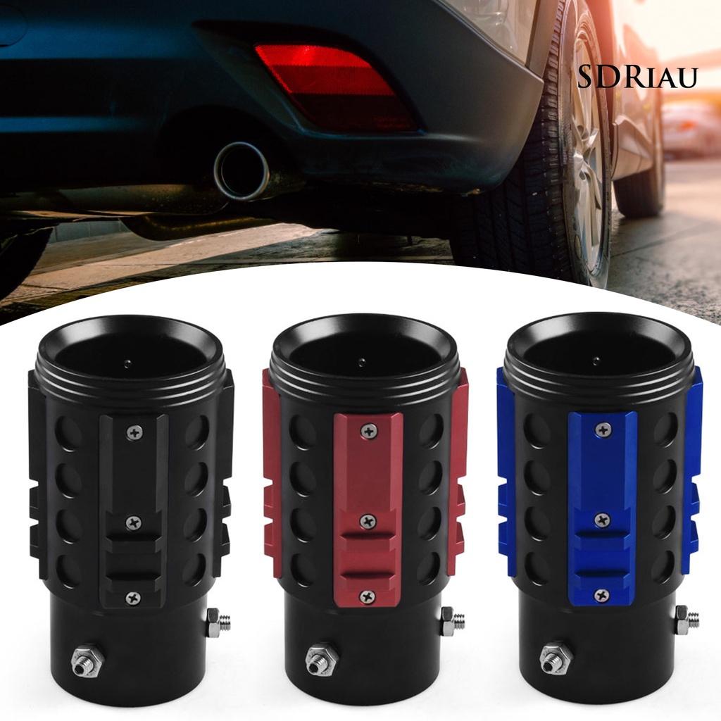 SDriy_Exhaust Tail Pipe Heat-resistant Anti-corrosion Aluminum Alloy Car Modification Tail Muffler Tip for Car