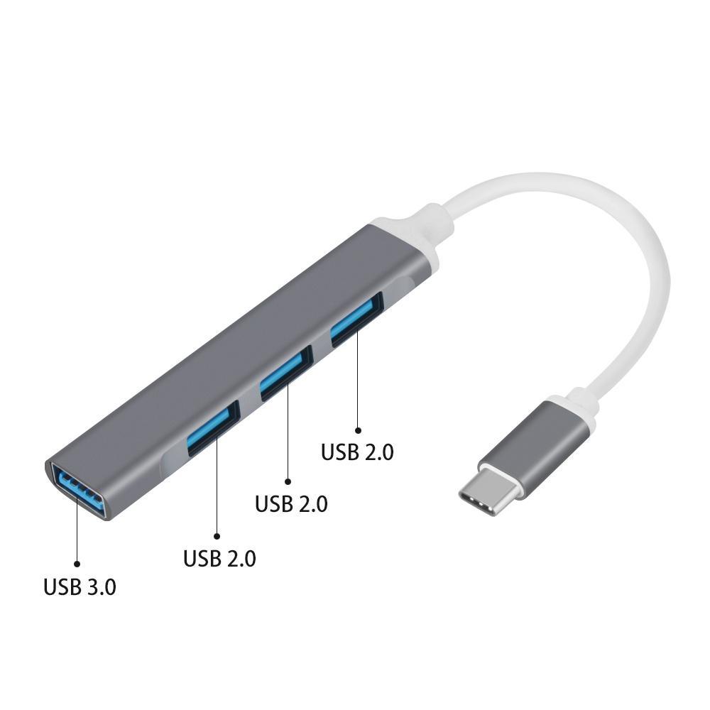 Hub Type-C 3 Cổng 3.0 Tốc Độ Cao, chia usb ra 4 cổng usb