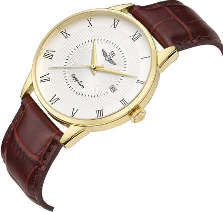 Đồng Hồ Nam SRwatch SG1057.4602TE - Sapphire - 40mm - Quartz (Pin) - Dây da