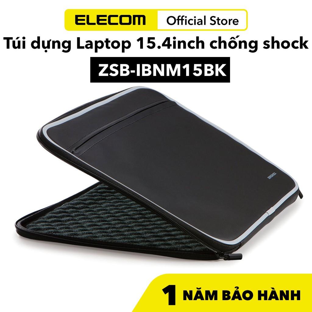 Túi dựng Laptop 15.4inch chống shock ELECOM ZSB-IBNM15BK
