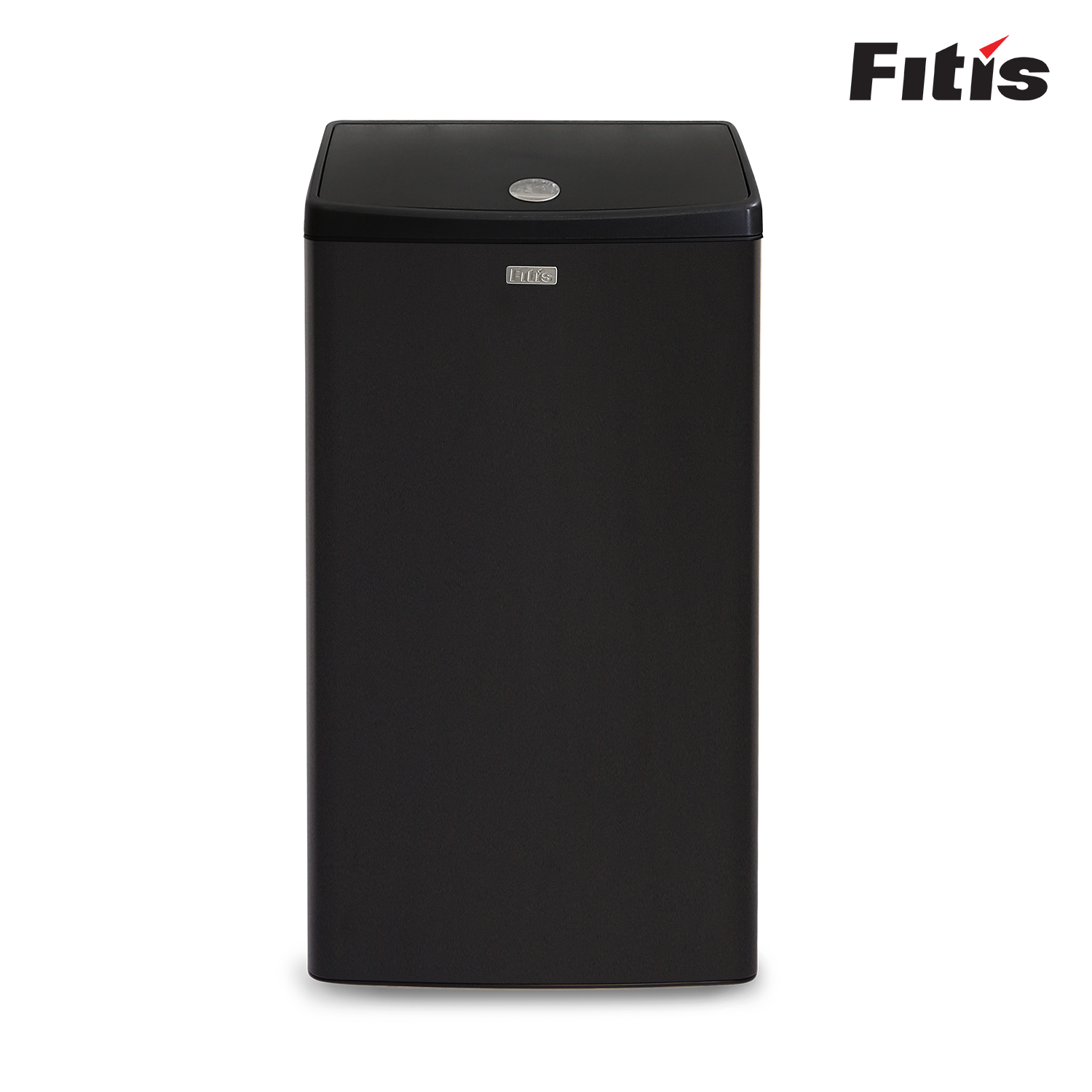 Thùng rác Fitis inox Mega nhấn 40 lít - STL2-903 - đen