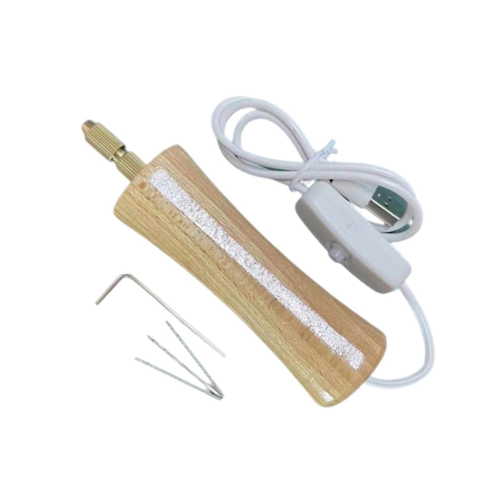 Portable Hand Drill Set for Polymer Jewelry Making