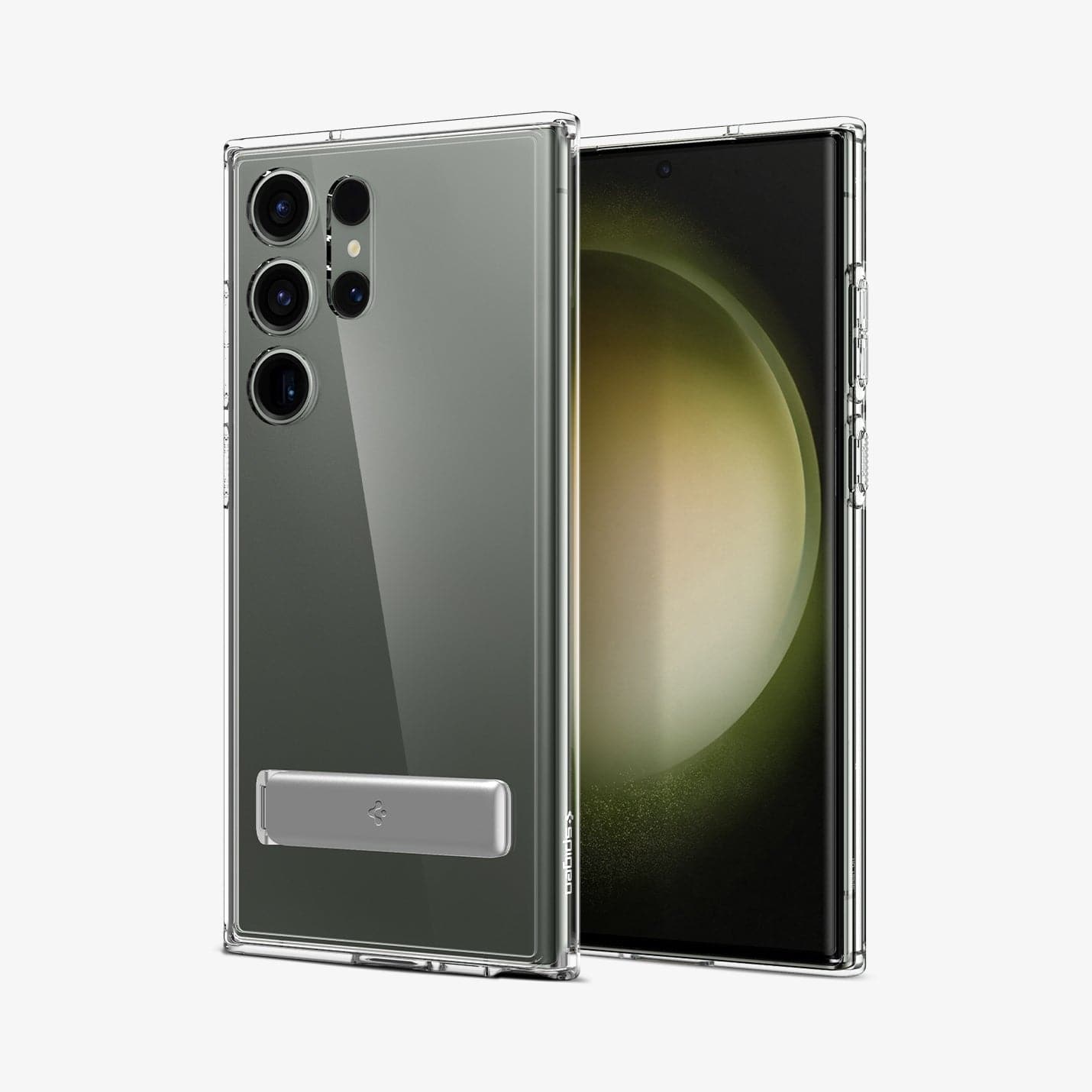 Ốp lưng Spigen Ultra Hybrid S Crystal Clear cho Samsung Galaxy S24 Ultra 6.8" (2024) - Thiết kế trong suốt - Hàng Chính Hãng 
