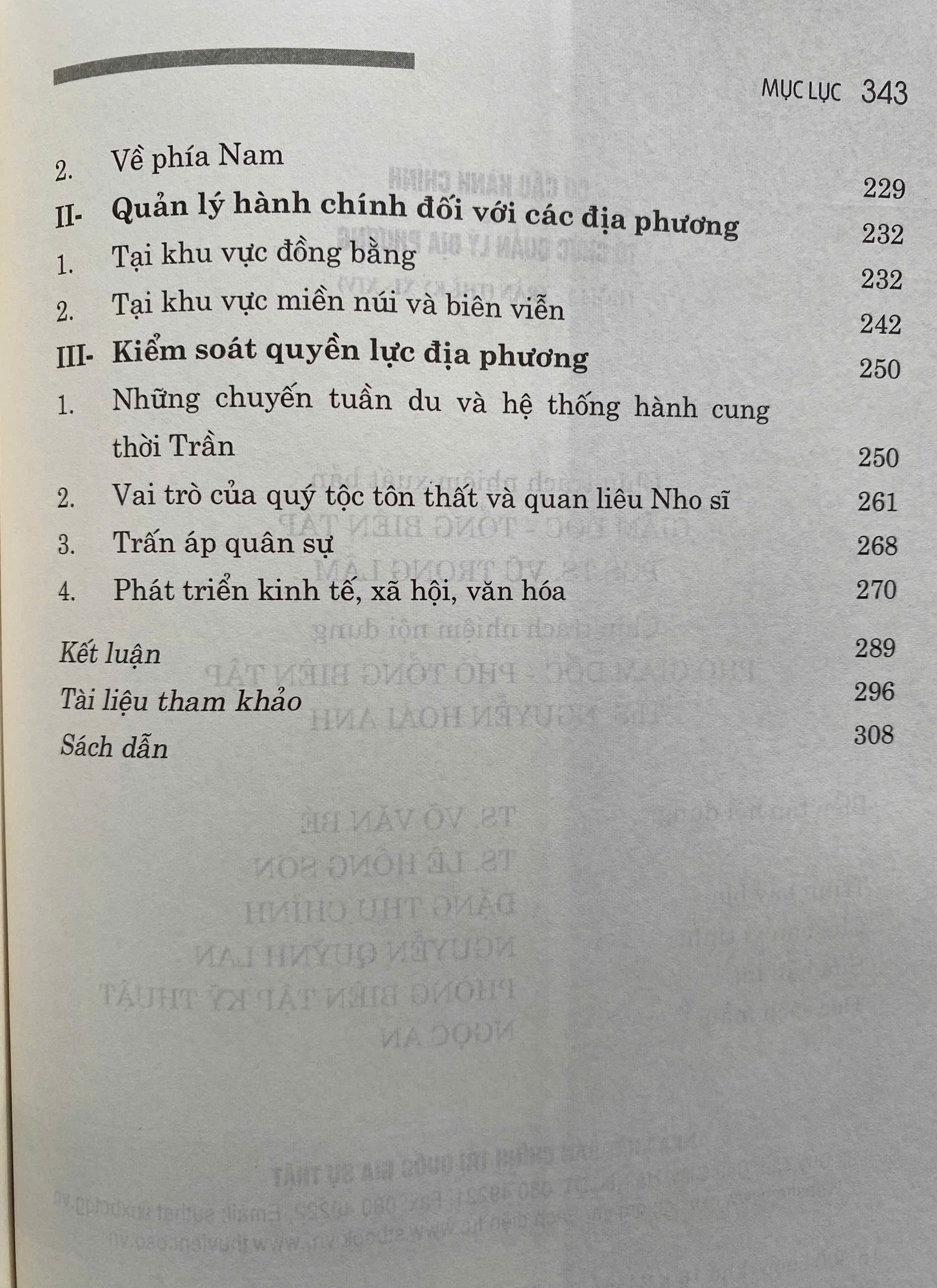 Cơ Cấu Hành Chính và Tổ Chức Quản Lý Địa Phương Thời Lý - Trần ( Thế Kỷ XI - XIV)