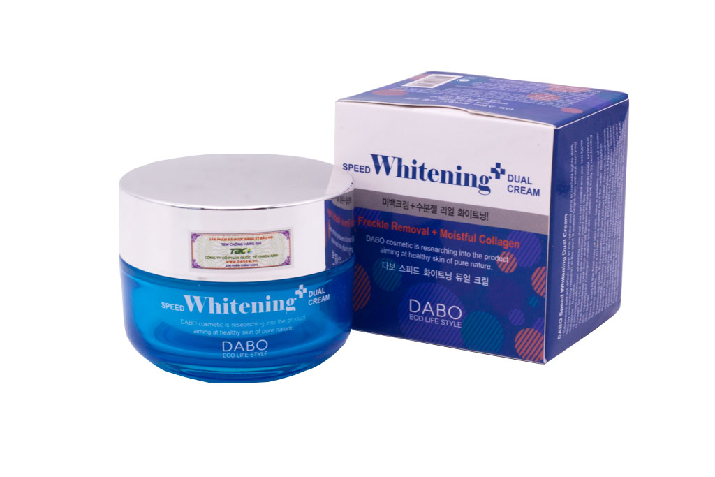 Kem dưỡng trắng da cao cấp Hàn Quốc Dabo Speed Whitening Dual Cream (50ml) – Hàng chính hãng.