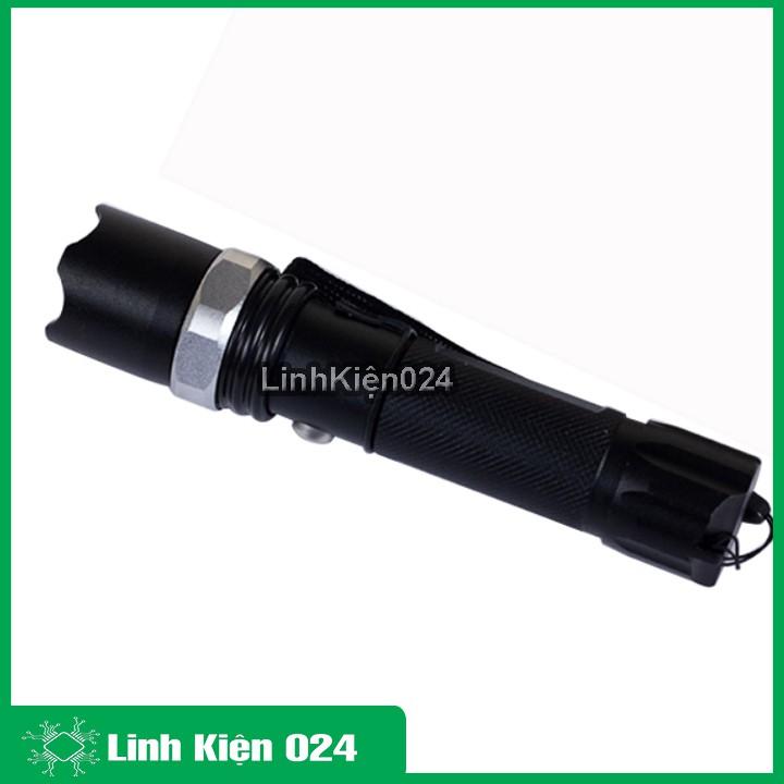 Đèn Pin Cảnh Sát Siêu Sáng 3 Chế Độ Cree Q5 HJ-8600