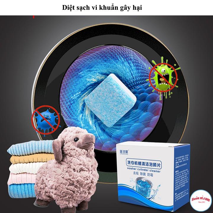 Combo 5 Hộp 12 Viên Tẩy Lồng Máy Giặt Diệt Khuẩn Tốt- br00211