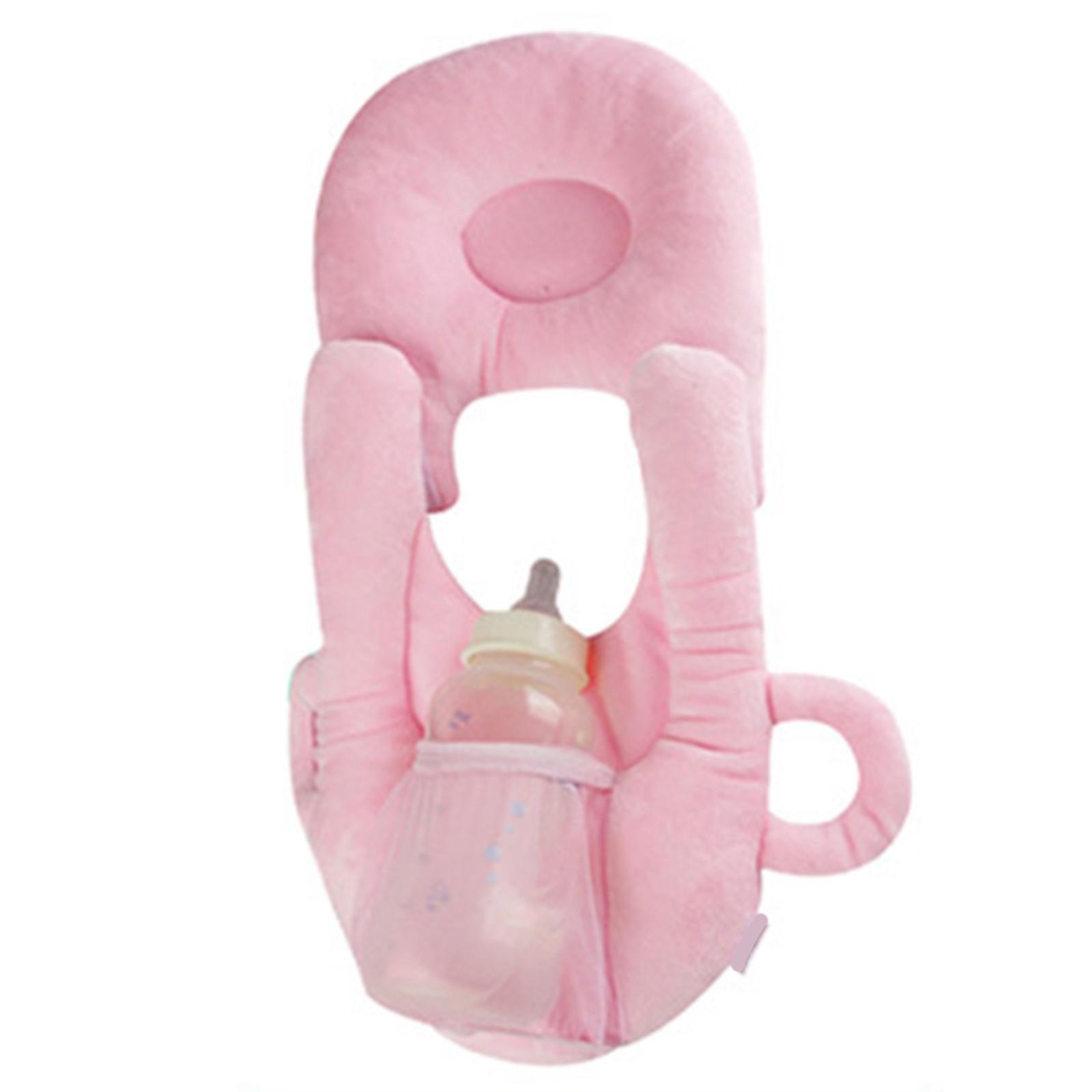 2-in-1 Baby Feeding Pillow Baby Room Decor Baby Bottle Holder for Newborn Infant Baby Care