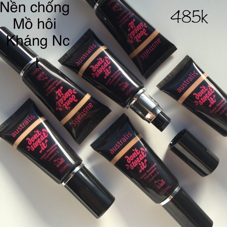 Kem Nền Không Thấm Nước AC Don't Sweat It Foundation Australis Úc 30ml