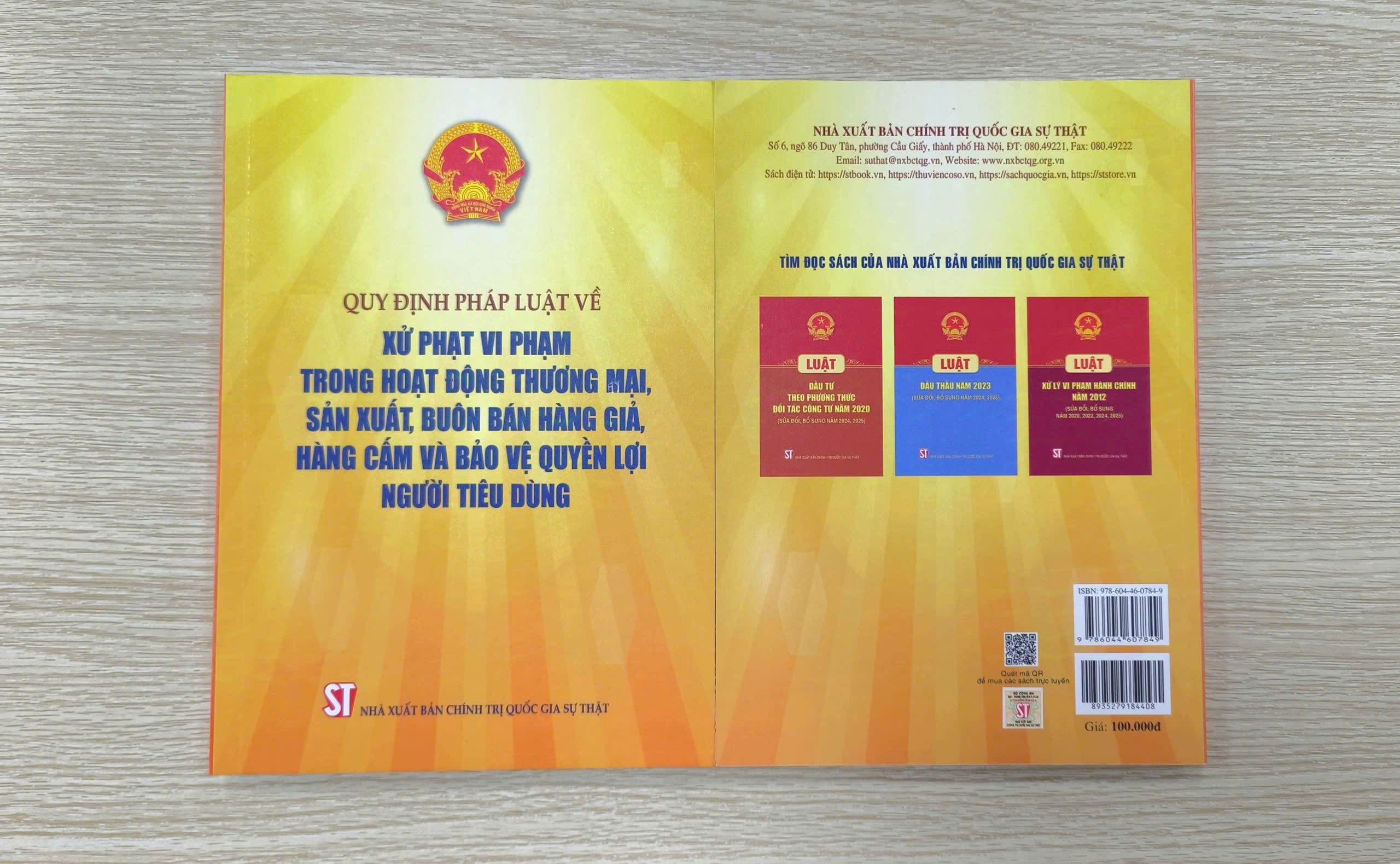 Quy định pháp luật về xử phạt vi phạm trong hoạt động thương mại, sản xuất, buôn bán hàng giả, hàng cấm và bảo vệ quyền lợi người tiêu dùng