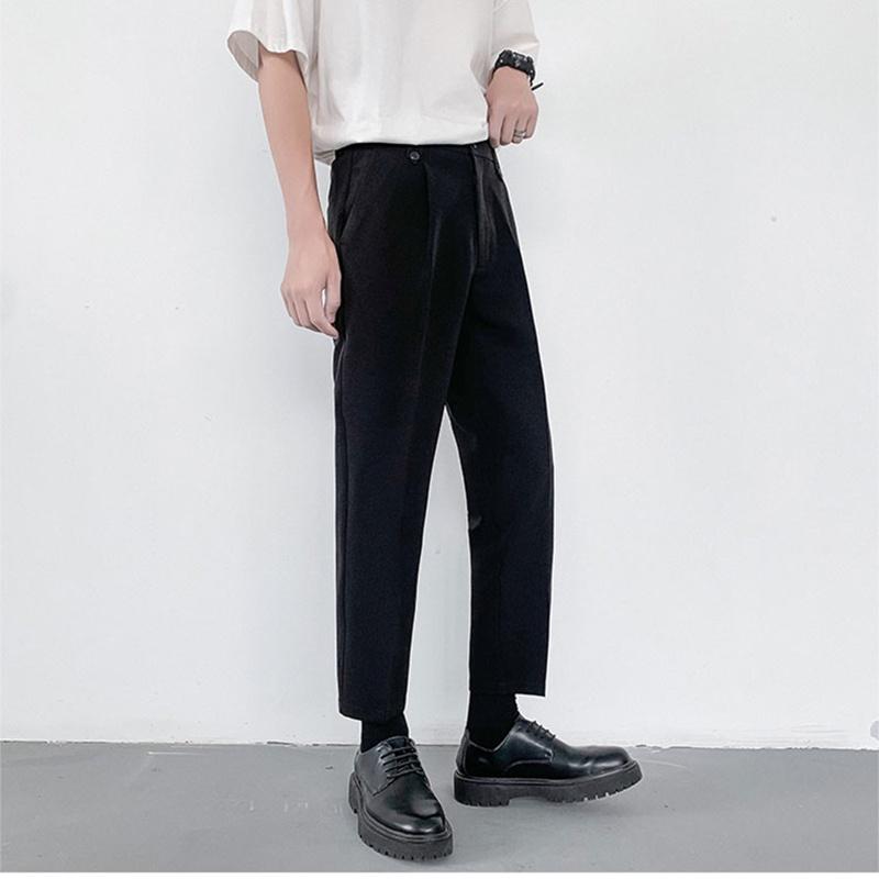 Quần Âu Baggy Nam Ống Đứng Trơn Màu Phối Cạp Đính Cúc Thời Trang Zenkonu QUAN NAM 118V4