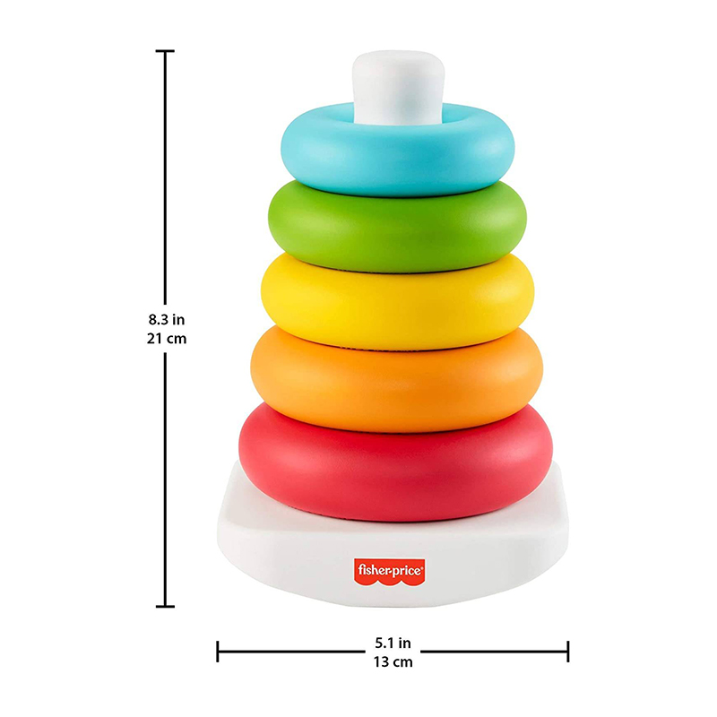 Đồ Chơi FISHER PRICE Đồ Chơi Xếp Chồng Lúc Lắc GYW19