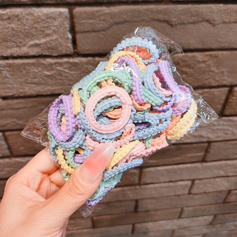 Sét 20 dây cột tóc cho bé gái loại mới