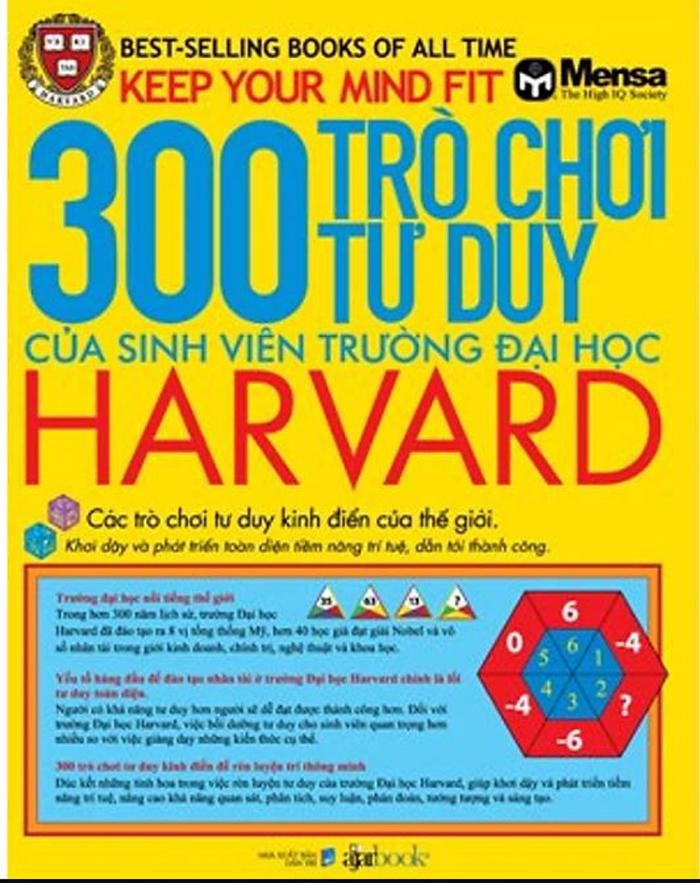 300 Trò Chơi Tư Duy Của Sinh Viên Trường Đại Học Harvard