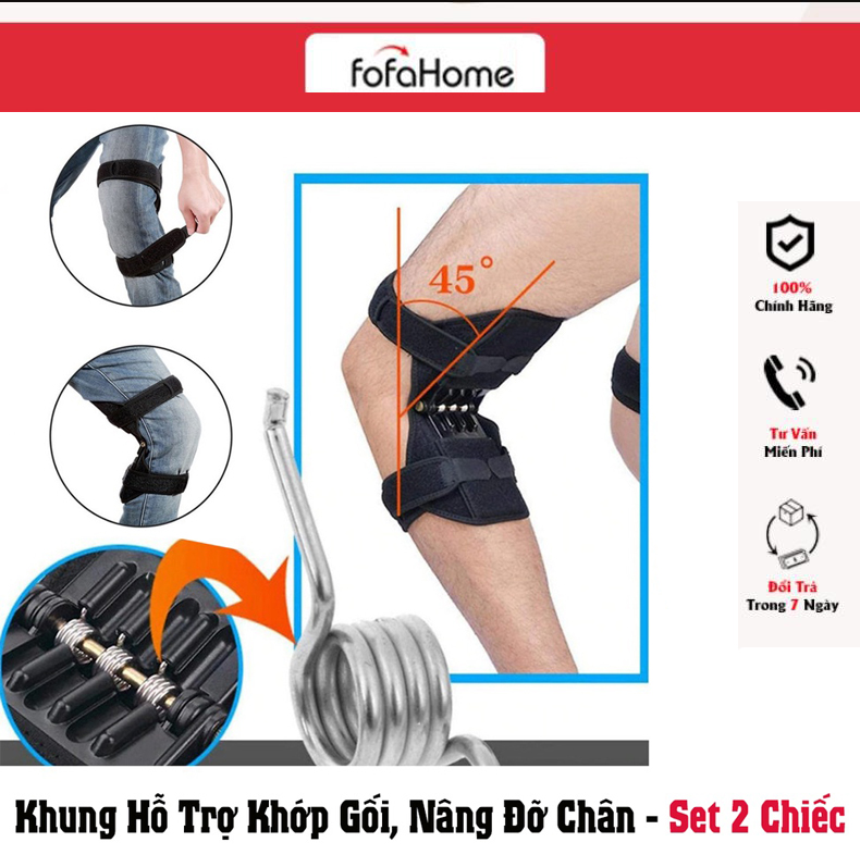 Khung Hỗ Trợ Khớp Gối Nâng Đỡ Đôi Chân Trợ Lực Và Bảo Vệ Đầu Gối