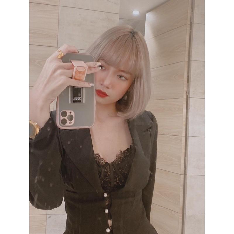 Bralette thiết kế - Áo có gọng, tặng kèm mút lót, chuyên mix vest phối hợp quần đùi lụa cao cấp mặc ngủ cực quyến rũ