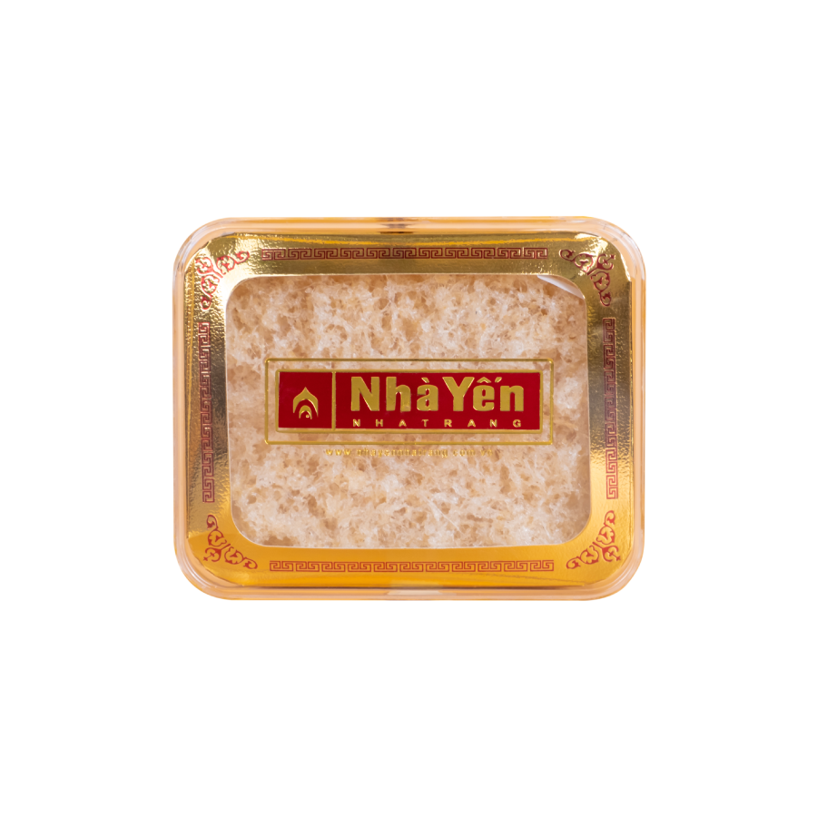 Đặc Sản Khánh Hòa - Tổ Yến Trắng Tinh Chế Vụn - Nhà Yến Nha Trang - Hộp 50 Gram - Yến Vụn Tinh Chế - Tổ Yến Sào Tinh Chế - Hàng Chính Hãng