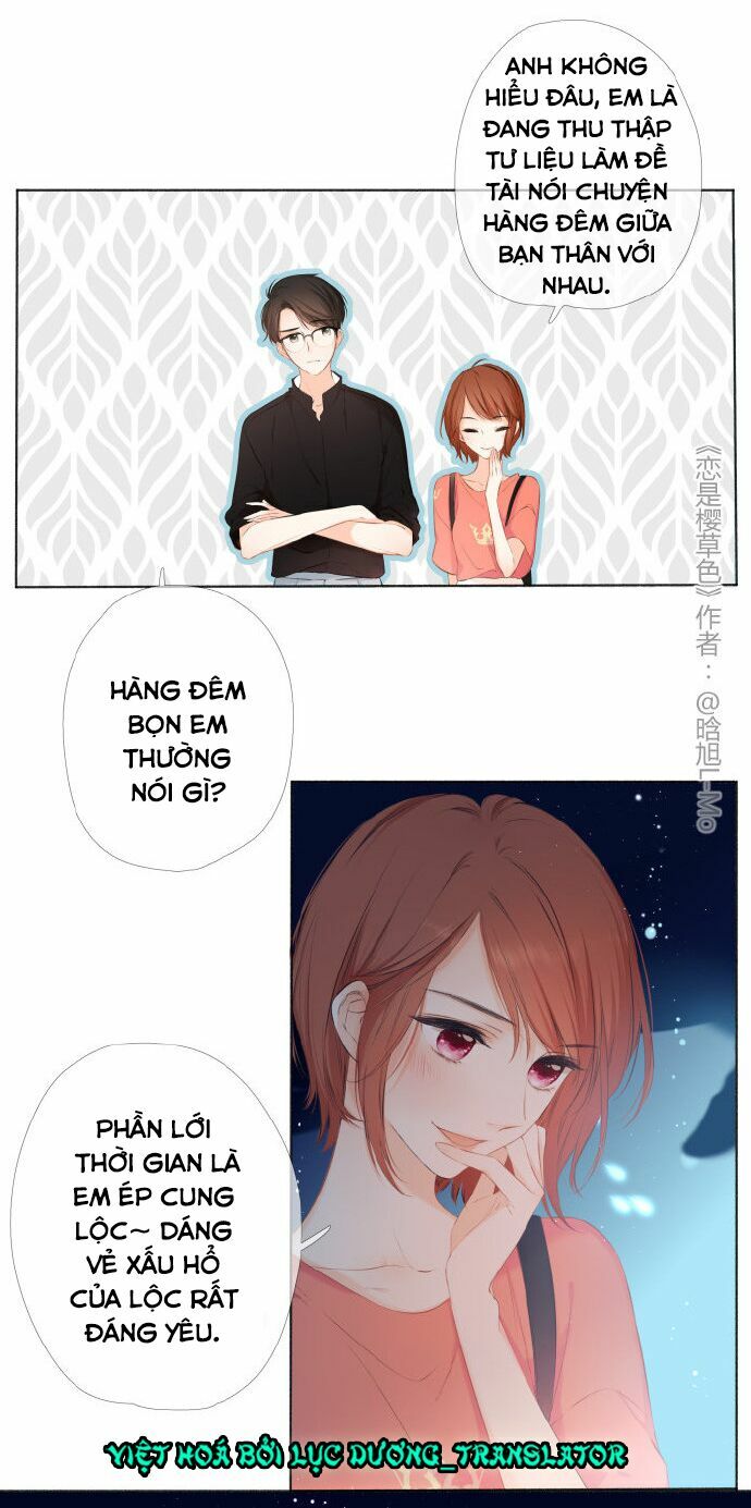 Tình yêu là màu hoa anh thảo chapter 37.3 24