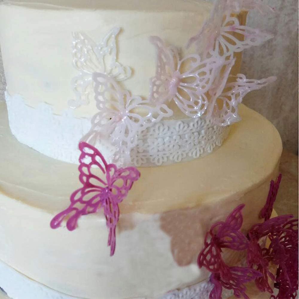 Công cụ trang trí bánh mốc silicon ren