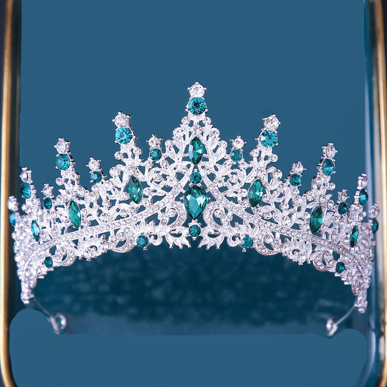 Bridal Wedding Princess Crystal Rhinestone Tiara Crowns Hair Band Headband