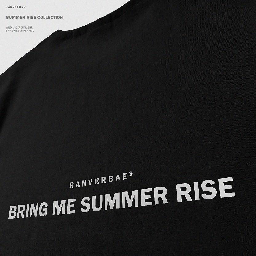 Áo Thun RANVERBAE SUMMER RISE Đen