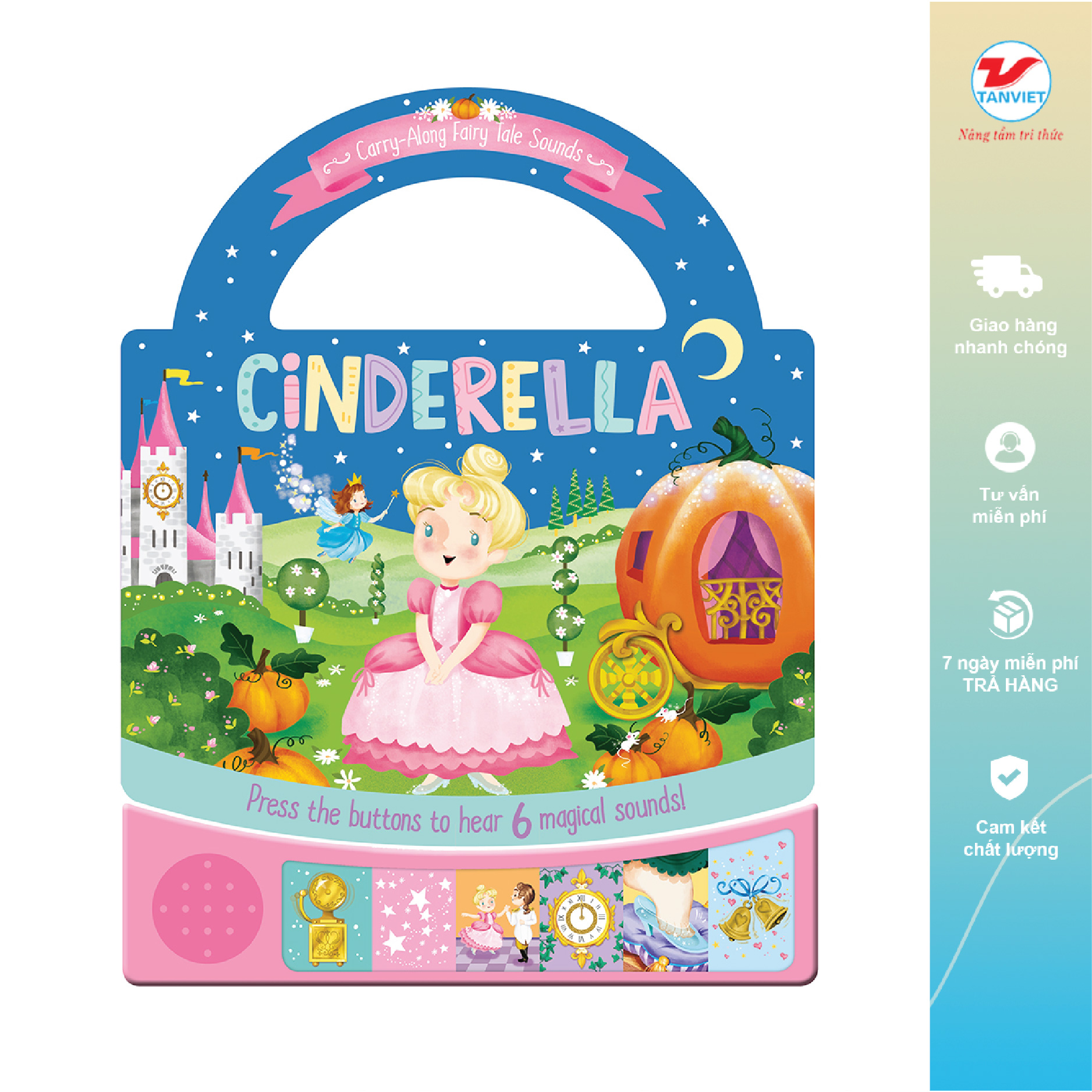 Cinderella - Cô Bé Lọ Lem (Carry along fairy tale sounds)