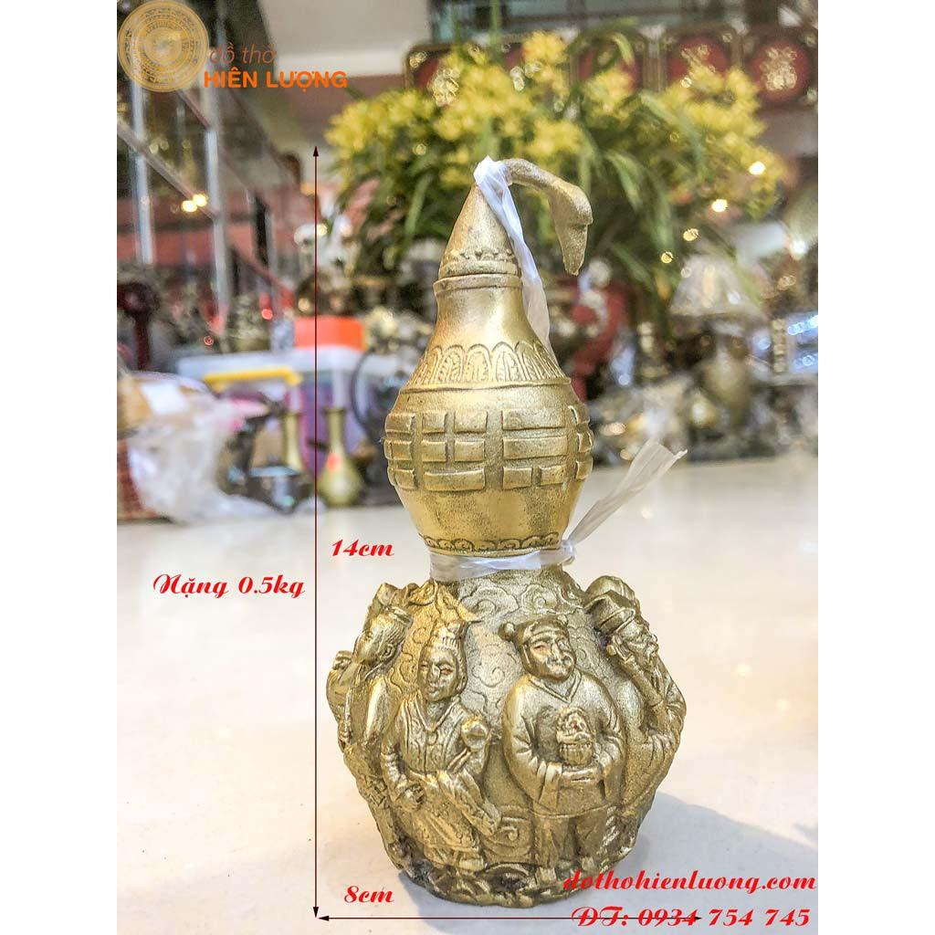 Hồ Lô Bát Tiên Bằng Đồng Vàng Đủ Các Cỡ - Vật Phẩm Phong Thủy Hóa Giải Bệnh Tật, Vận Xấu