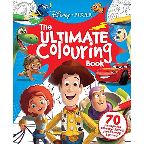 PIXAR: The Ultimate Colouring Book (Mammoth Colouring Disney)