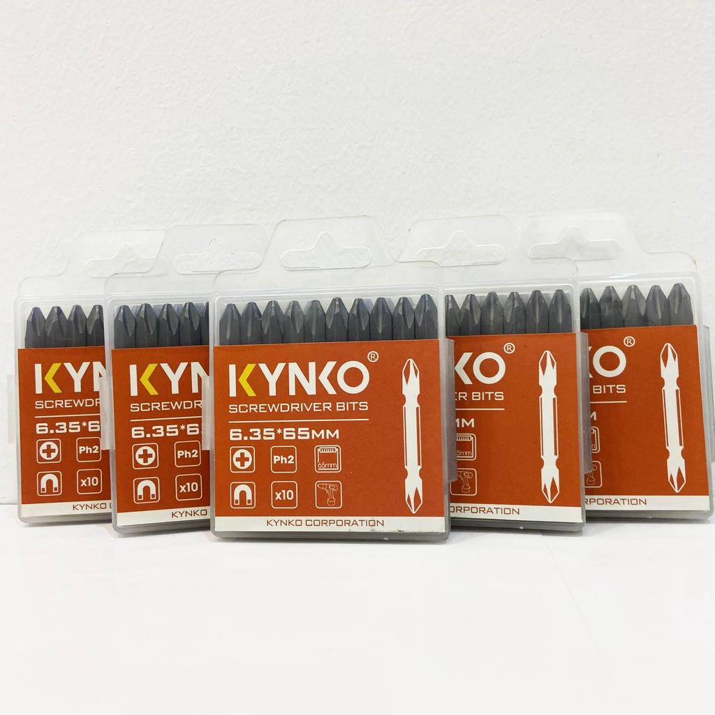 Mũi vít 2 đầu PH2 chiều dài 65mm CHÍNH HÃNG KYNKO MVKM2XPH2-065-V10