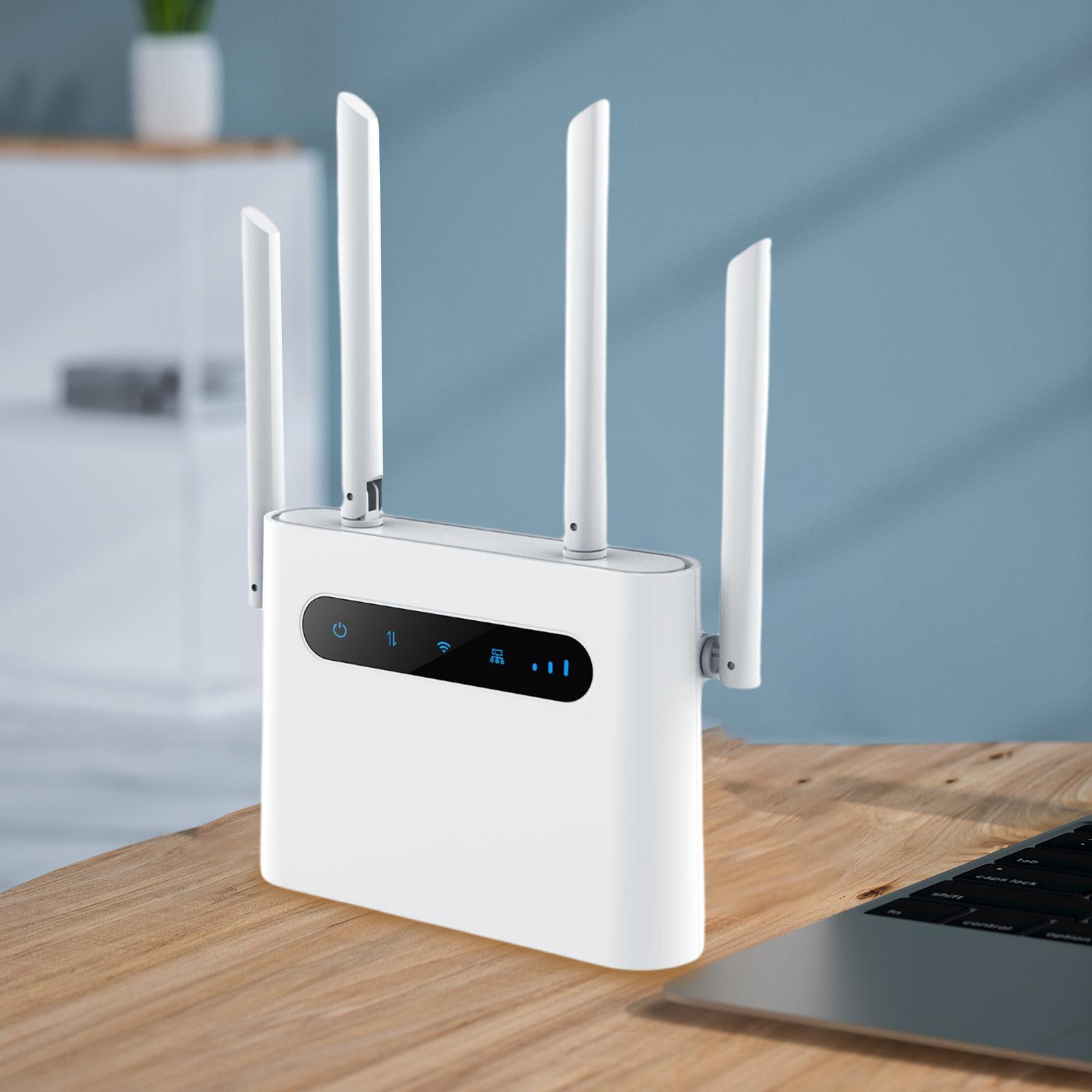 4G LTE Router with Sim Card Slot with Firewall for Factory Office Street EU