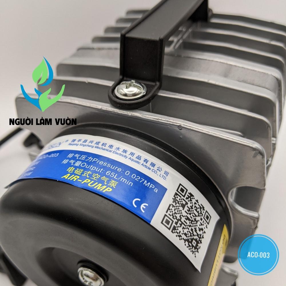 Máy bơm oxy hồ cá - Máy thổi oxy RESUN ACO - 003 - 35W dùng cho hồ cá, hồ Koi