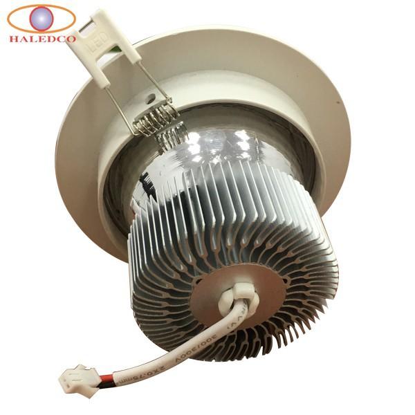 Đèn LED âm trần 7W HALEDCO trắng, trắng ấm tốt nhất