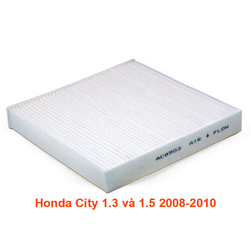 Lọc gió điều hòa cho xe Honda City 1.3 và 1.5 2008, 2009, 2010 80291-T5R-A01 mã AC8503-2