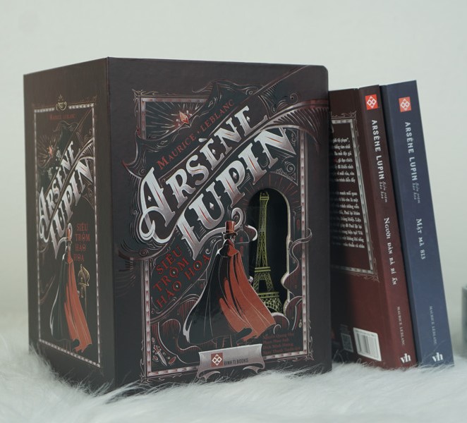 Sách - Hộp sách Arsène Lupin - Siêu trộm hào hoa (boxset 5 cuốn)