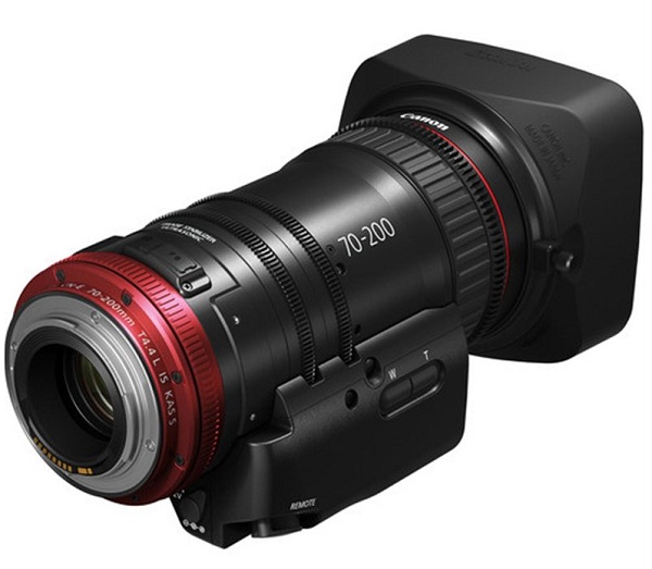 Ống Kính Canon EOS CN-E70-200mm T4.4 L IS KAS S - Hàng Chính Hãng