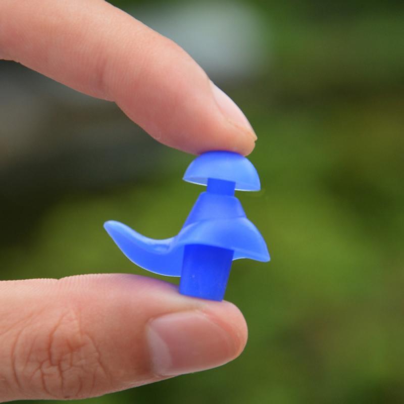 Silicone Earplugs Soft Waterproof Earplug Dust-Proof Ear Environmental Sport Plugs Diving Swimming Pool Water Sports Accessories