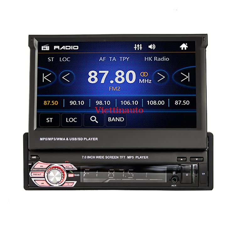 Màn hình Ô tô 1 Din tự động đóng mở 7 In cảm ứng 9601S