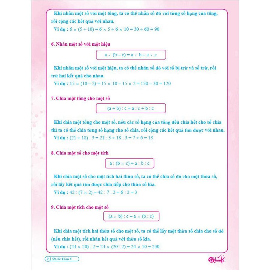 Sách - Combo Tập Hè Toán và Tiếng Việt 4 - Dành cho học sinh lớp 4 lên lớp 5