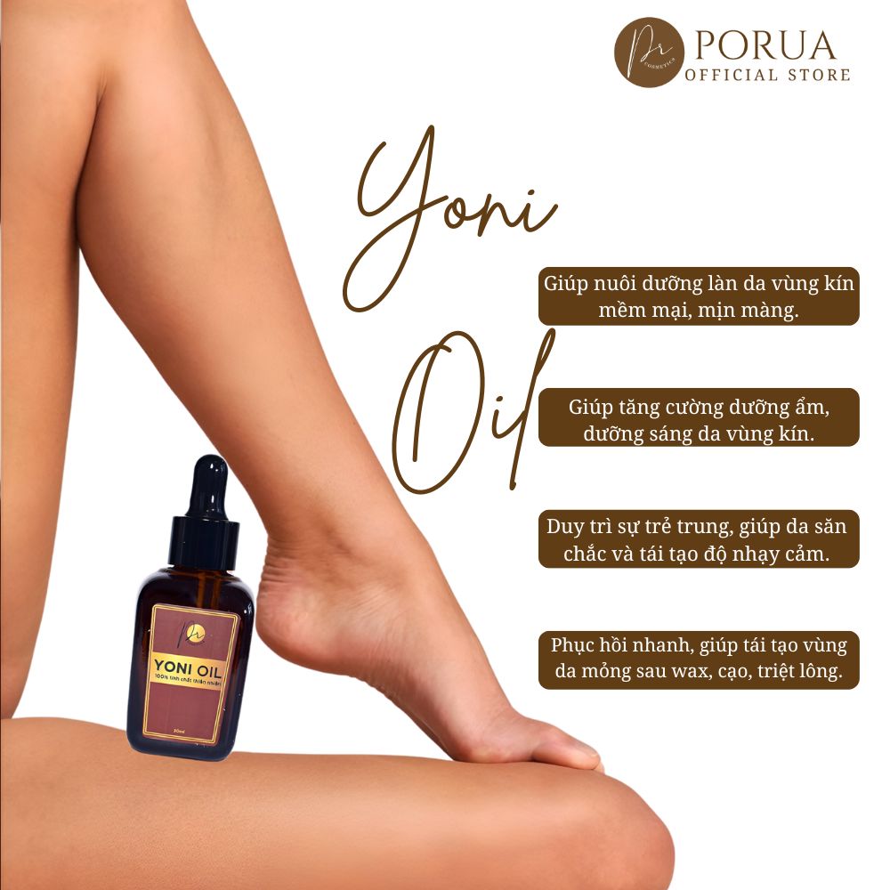 DẦU DƯỠNG YONI PORUA 30ml