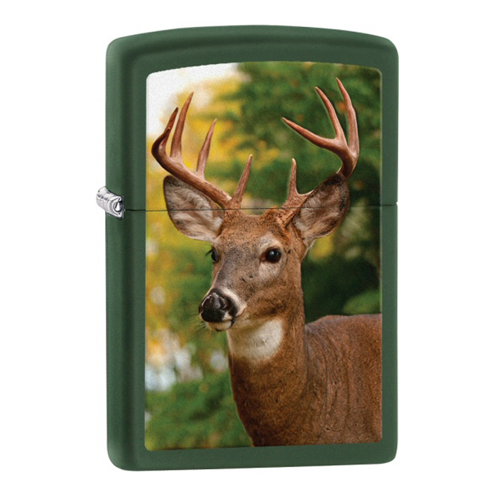 Bật Lửa Zippo 28471 Buck Green Matte