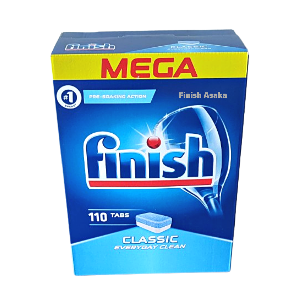 Combo rửa bát Finish: Nước làm bóng Chai 750ml, Hộp classic 90 Viên, Muối hộp 1,5kg - chính hãng