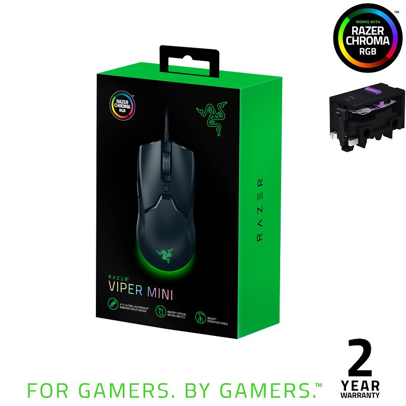 Chuột Razer Viper Mini-Wired-NASA Packaging_Mới, hàng chính hãng