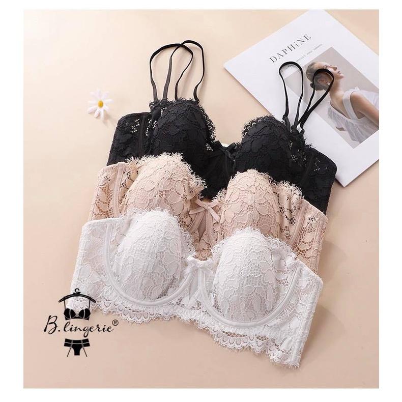 Bộ Đồ Lót Ren Hoa Nổi - B.Lingerie