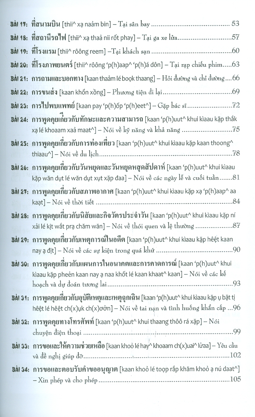 Tự Học 3000 Câu Giao Tiếp Tiếng Thái