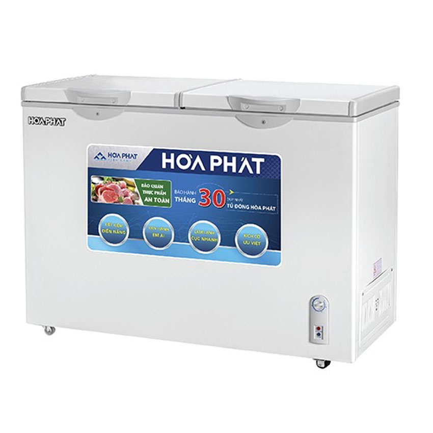 TỦ ĐÔNG MÁT HÒA PHÁT 205 LÍT HCF-506S2Đ2 ĐỒNG (R600A) (HÀNG CHÍNH HÃNG) (CHỈ GIAO HCM)