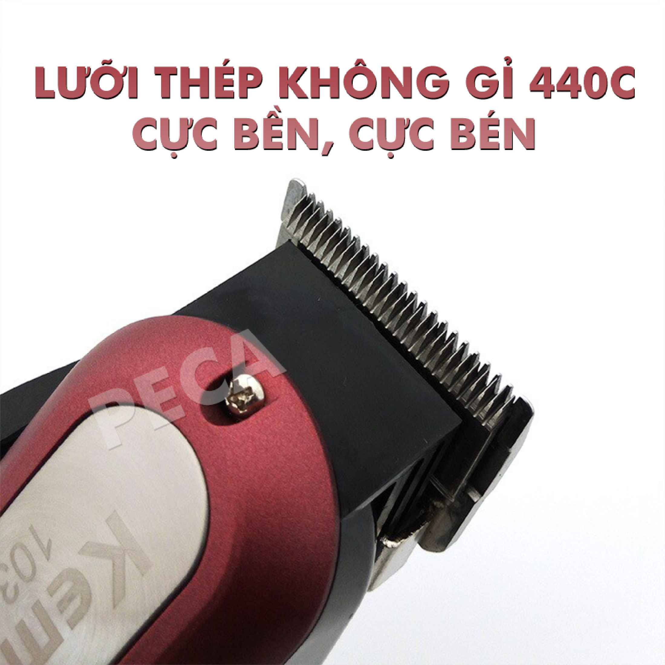 Tông đơ cắt tóc KEMEI KM-1031 màn hình LED theo dõi pin tiện lợi công suất mạnh mẽ 8W có thể sử dụng cắm sạc trực tiếp dùng để cắt tóc, cạo đầu, thích hợp sử dụng cắt tóc trẻ em, người lớn, salon tiệm tóc