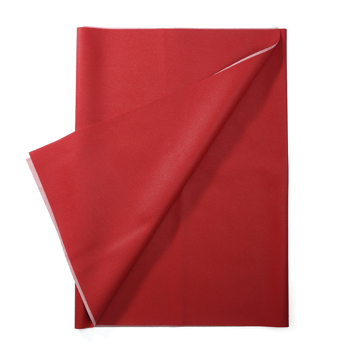 Vải da simili PVC - vải PU - vải giả da làm handmade - khổ 1,4m màu đỏ